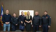 Heroji Novog Beograda: Policajke i vatrogasci nagrađeni za hrabrost i posvećenost građanima