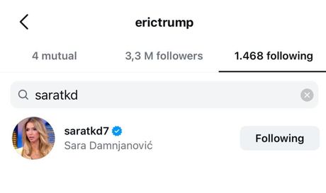 Sara TKD, Erik Tramp