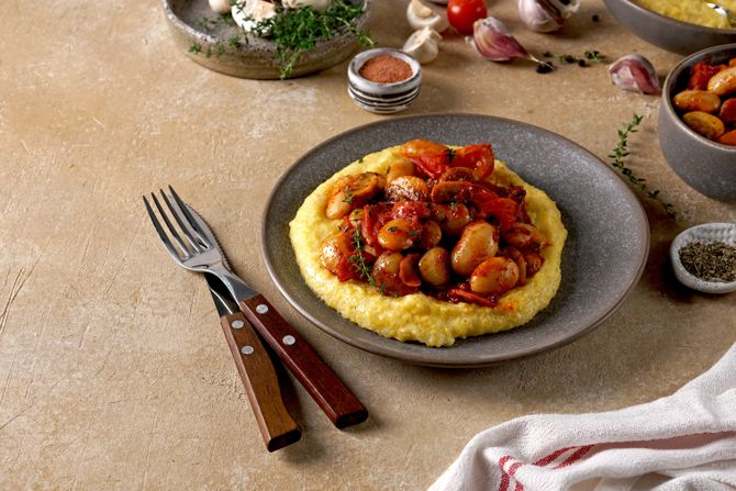 palenta sa pečurkama