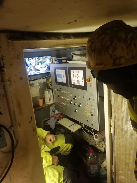 Radovi na izgradnji kolektora