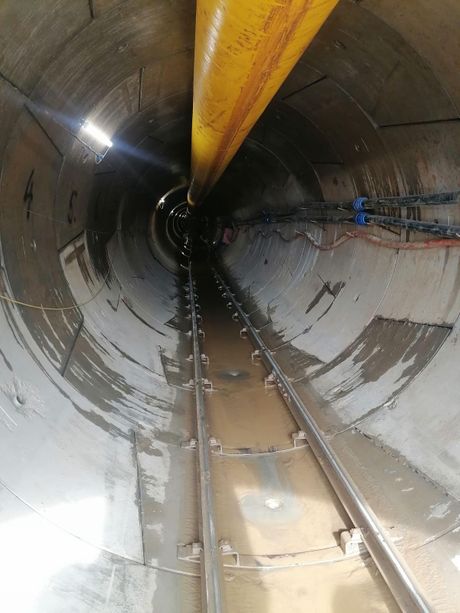 Radovi na izgradnji kolektora