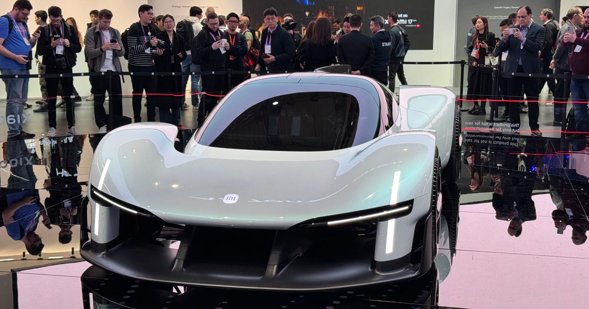 I Saw the Xiaomi Vision GT: It Looks Unreal, and Its Wheels Don't Even Spin