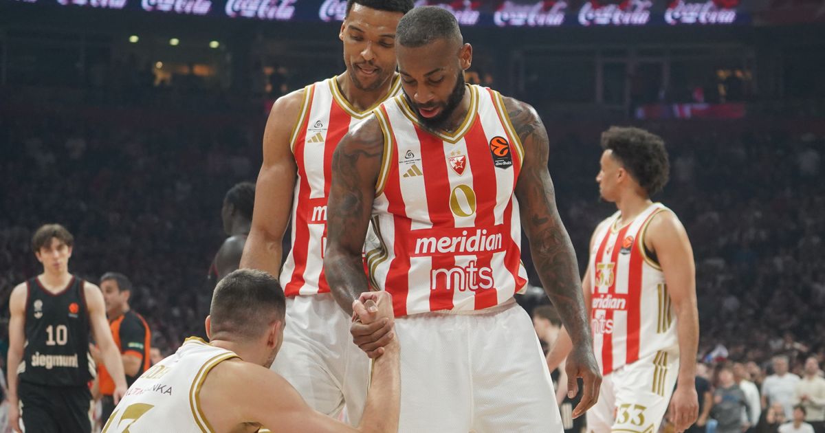 This is what the Euroleague standings look like: Five teams with 17 wins, including Zvezda