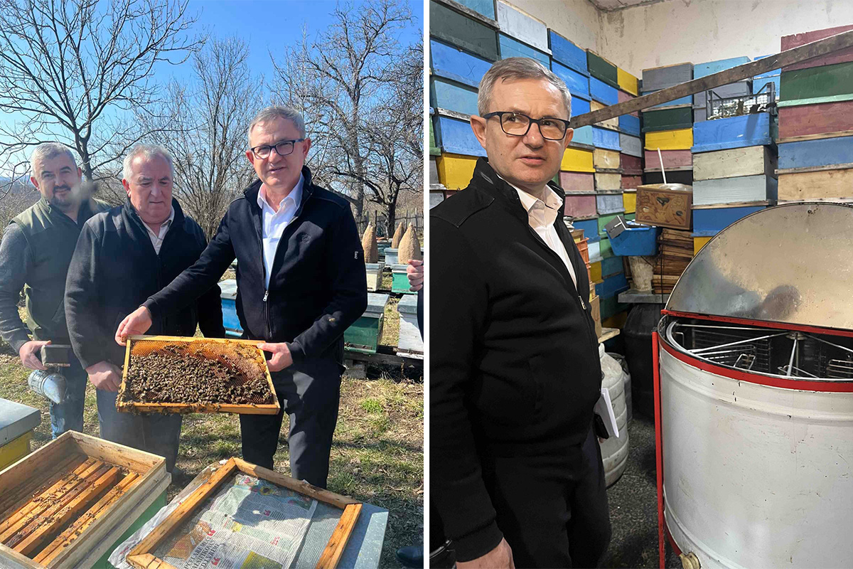 Predrag iz Bora ima 250 košnica: Ovako čuva porodičnu tradiciju dugu četiri generacije, posetio ga i ministar