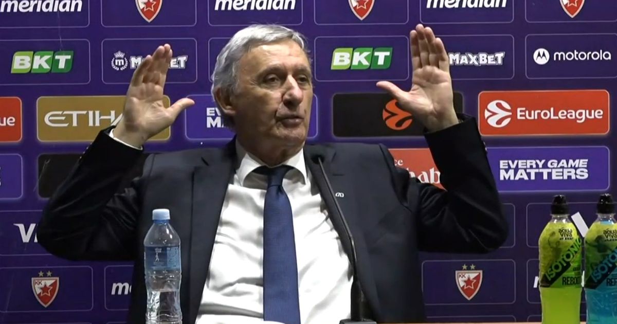 Svetislav Pešić answered whether he apologized to Zvezda fans, mentioned Partizan and Serbia: "We have three goals"