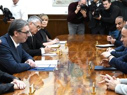 Vučić sa ministrom spoljnih poslova Libije