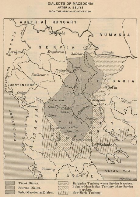 Balkanski dijalekti 1914