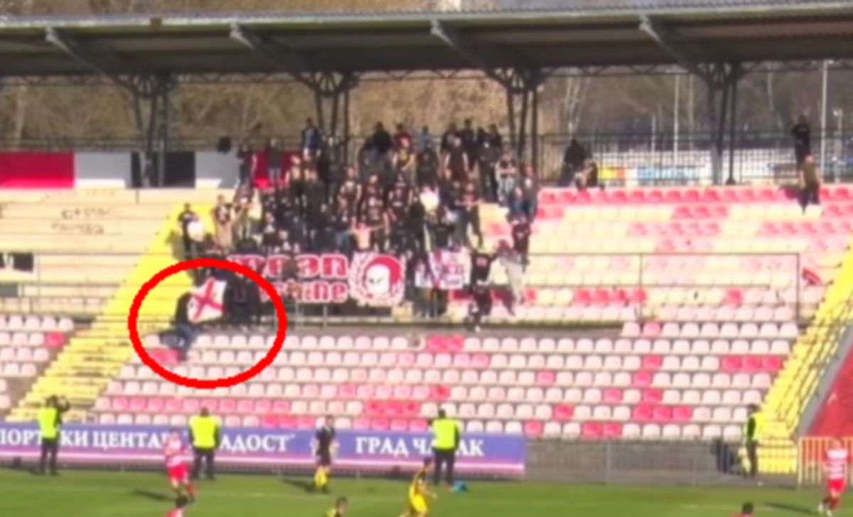 Pala jedna od najpoznatijih navijačkih zastava u Srbiji: Spaljena na meču Prve lige Srbije
