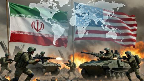 Iran, Amerika, mapa sveta