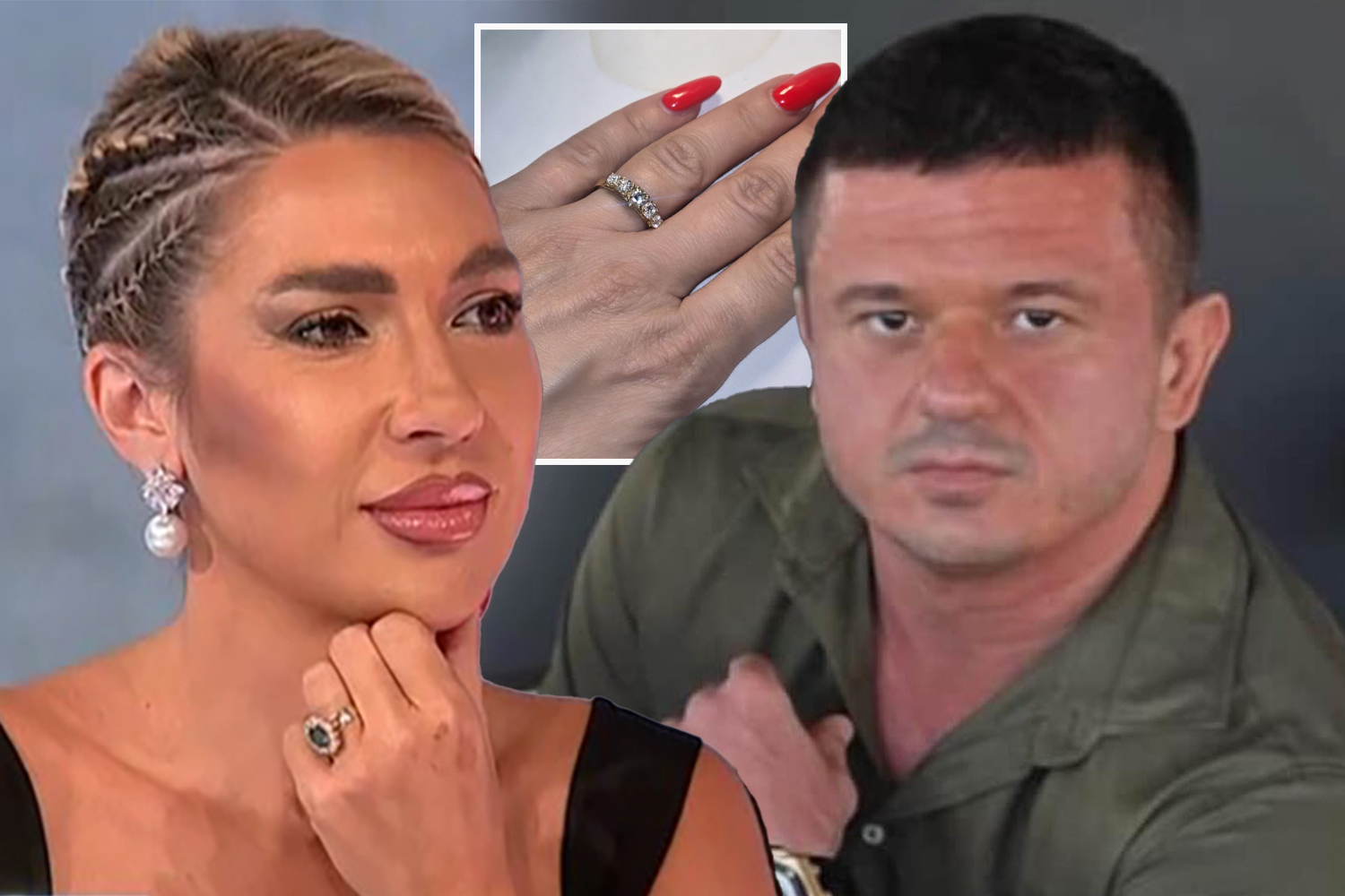 Tigar iskeširao oko 150.000 za prsten Jovane Jeremić, rađen po tiari princeze Dajane! Svi misle da je verena