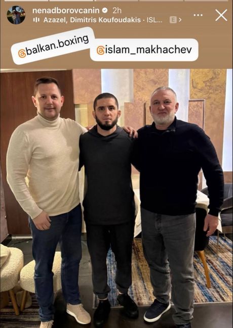 Nenad Borovčanin, Islam Mahačev