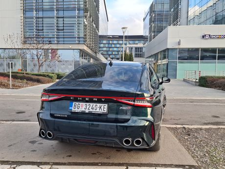 Chery, Chery Arrizo, Chery Arrizo 8, test Chery Arrizo 8