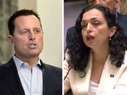 Ričard Grenel i Vjosa Osmani