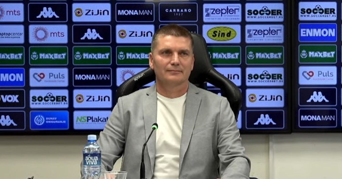 Srđan Blagojević o pojačanjima i situaciji u Partizanu: 