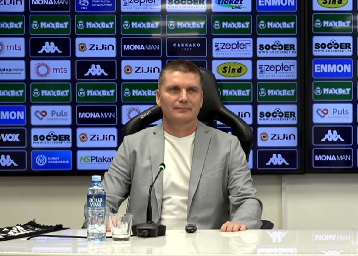 Srđan Blagojević o pojačanjima i situaciji u Partizanu: "Postoje problemi, prostor gde mora da se deluje"