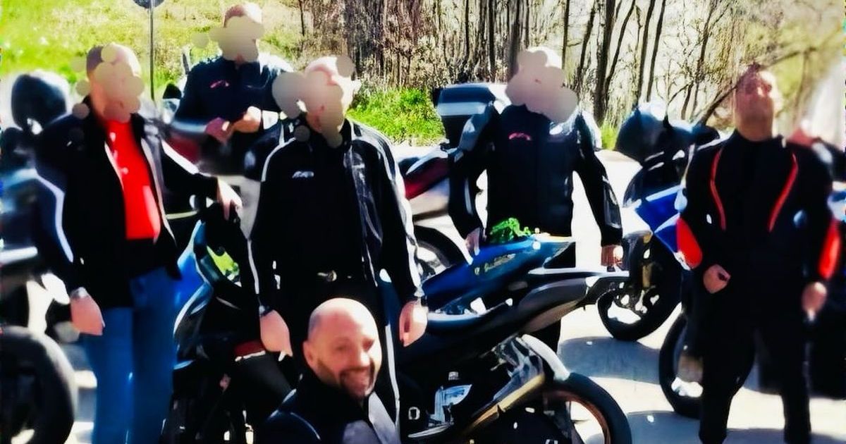 This is Darko Lazić's last picture with his brother who died: They posed smiling next to the motorcycle before the tragedy