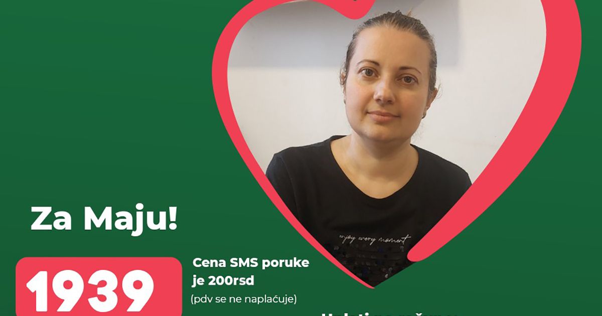 Good People Urgently Needed to Help Maja: Time is Running Out, and Her Fight is Difficult