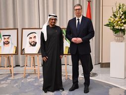 Aleksandar Vučić iftar večera ambasada Ujedinjenih Arapskih Emirata UAE