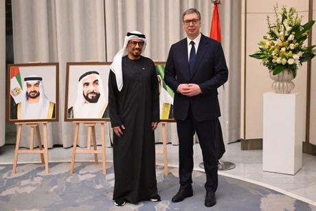 Aleksandar Vučić iftar večera ambasada Ujedinjenih Arapskih Emirata UAE