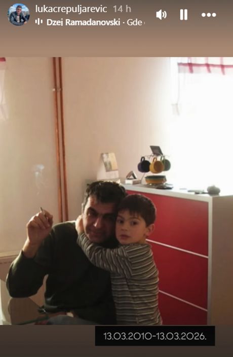 Luka Crepuljarević sa ocem