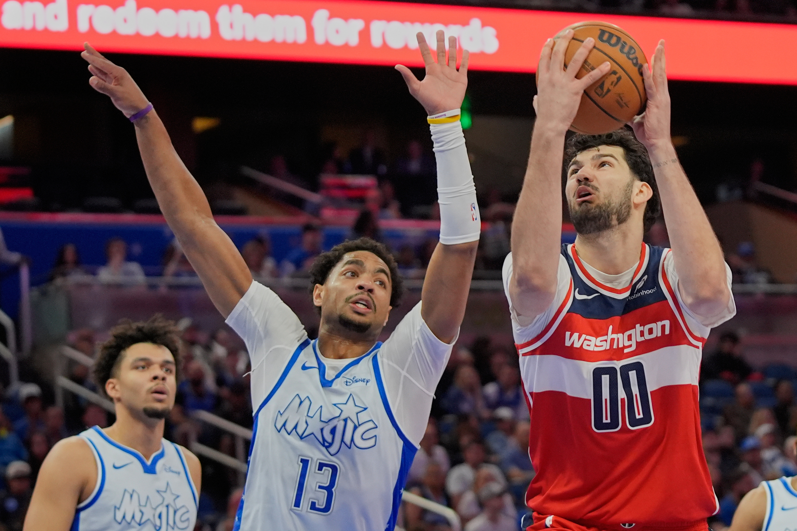 Vukčević igrao, Vašington izgubio 13. u nizu, Jović jedini bez minuta u debaklu Majamija