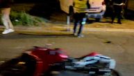 Oboren motociklista u Ulici cara Dušana u Zemunu