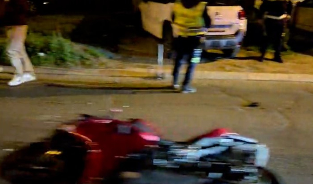 Oboren motociklista u Ulici cara Dušana u Zemunu