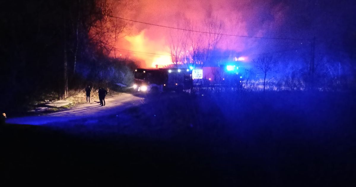 Known What is Burning on the Sava Embankment: Strong Wind Hinders Extinguishing, Explosions Heard, Great Drama