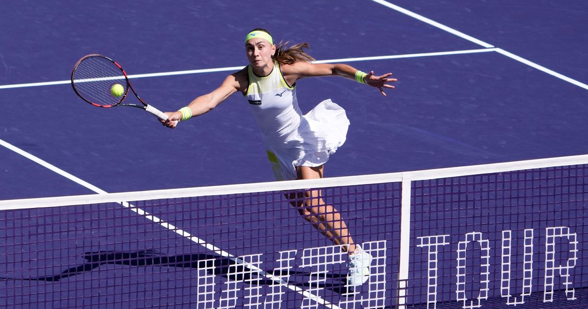 Huge shame: Aleksandra Krunić missed the big final, but she has certainly made a career-best achievement