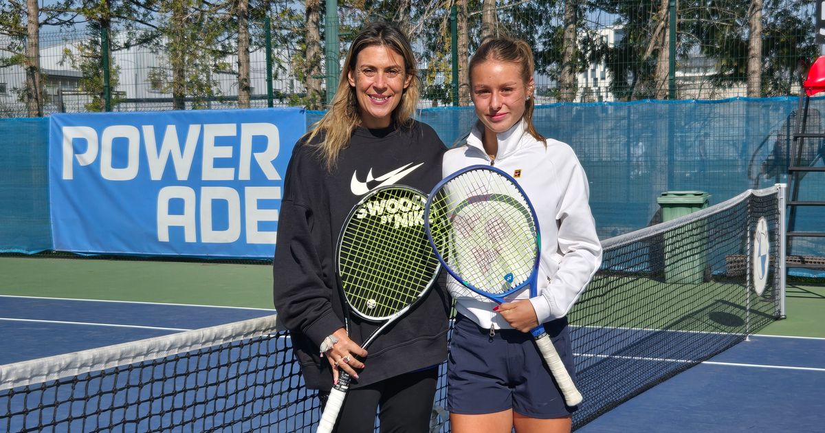 Marion Bartoli trenira buduću šampionku u Novom Sadu: Lana radi zajedno ...