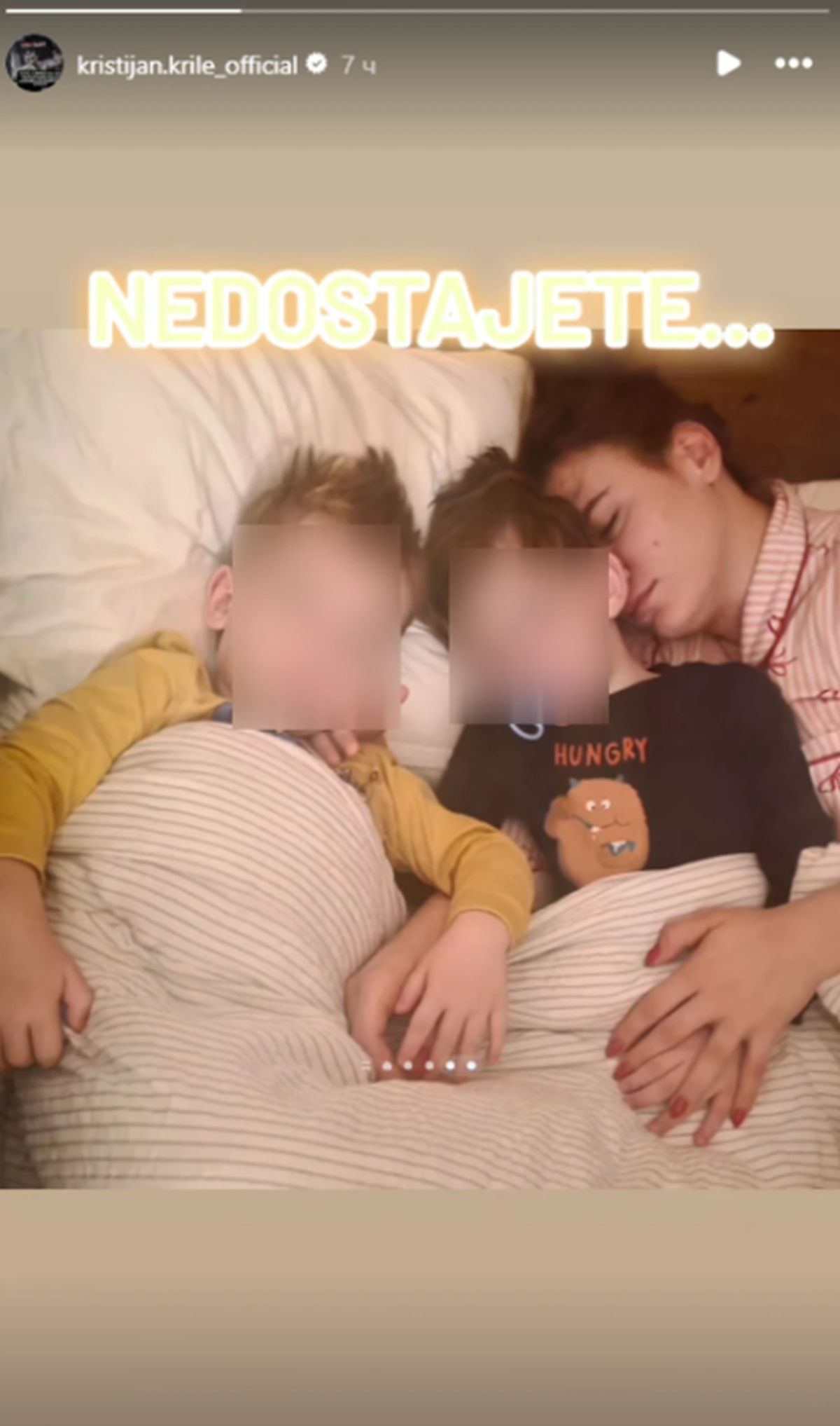 Kristijan opet šokira: Juče govorio da dovodi mlađu, sada objavio Kristininu sliku, obratio joj se OVIM rečima