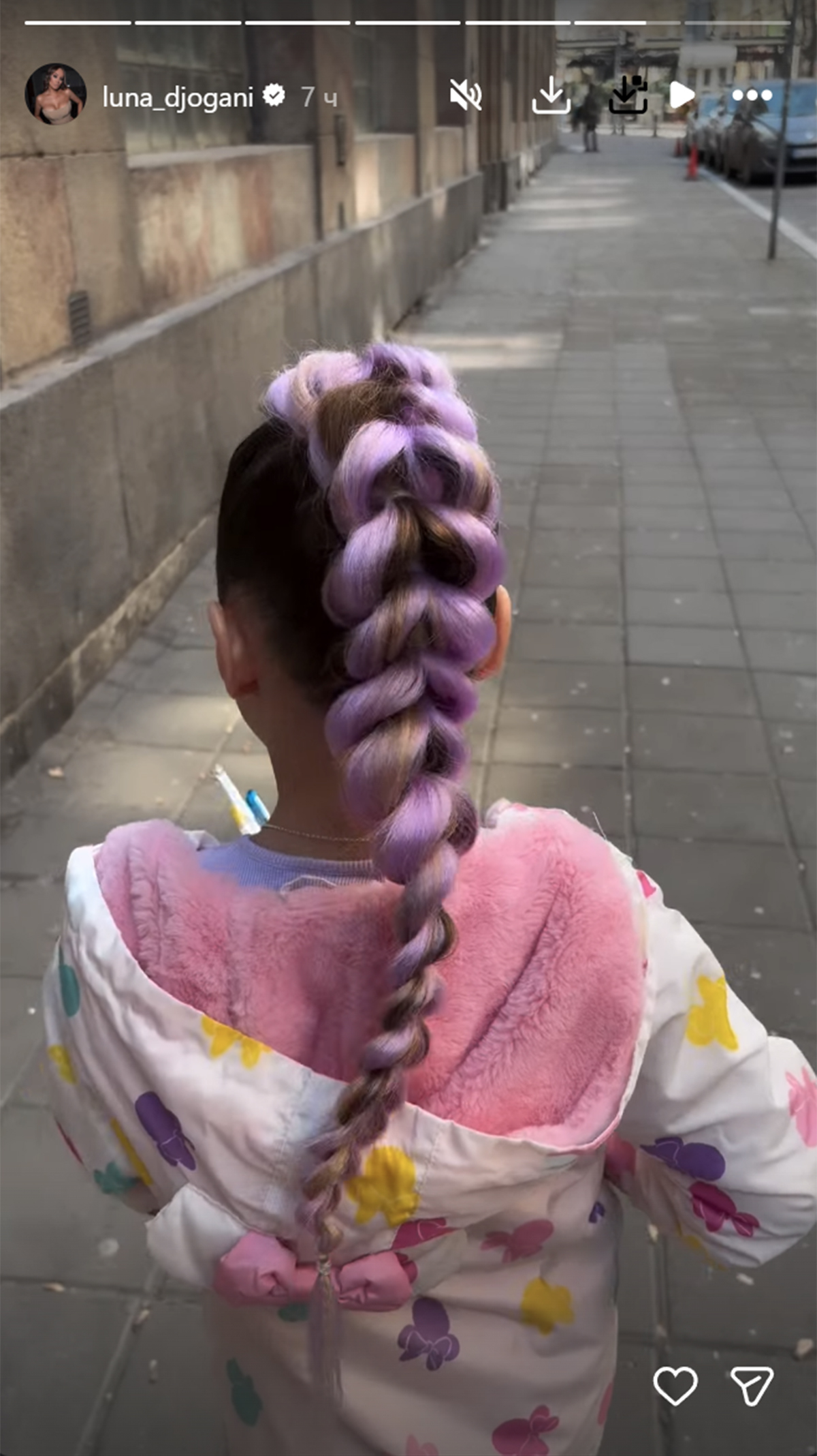 Devojčice kopiraju frizuru ćerke Lune Đogani: Mala Mia postavila novi trend, ovo je pravi HIT - mreže gore