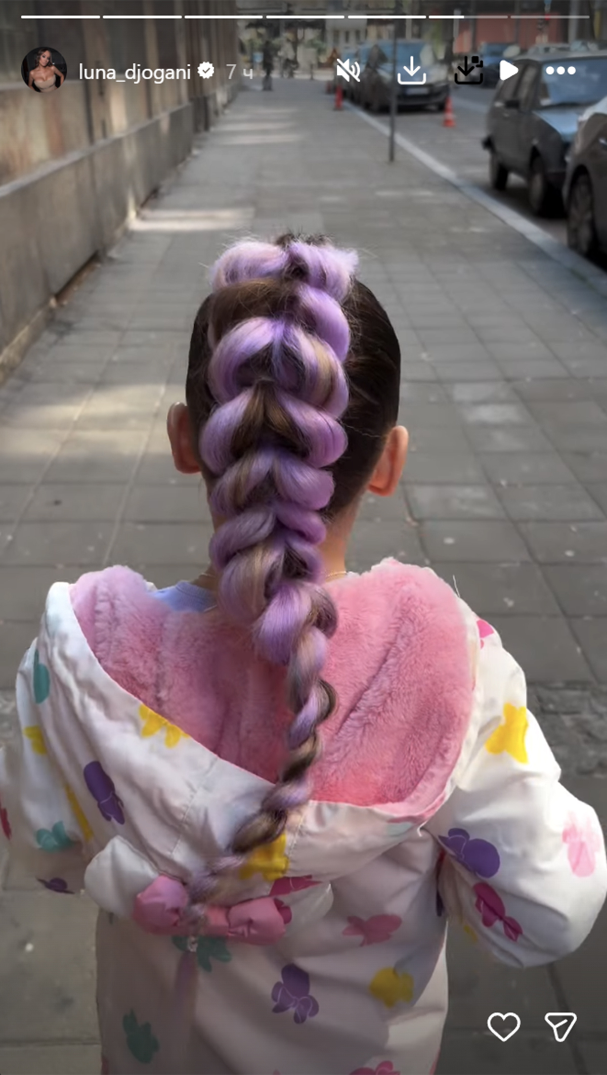 Devojčice kopiraju frizuru ćerke Lune Đogani: Mala Mia postavila novi trend, ovo je pravi HIT - mreže gore