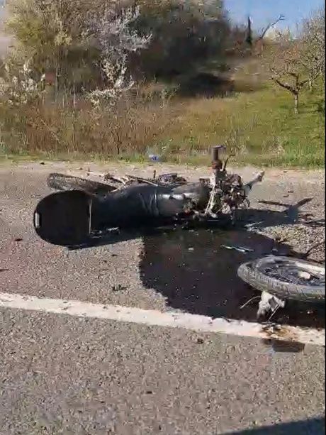 Belotić, motociklista, saobracajna nesreca