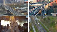 Neviđeni kolaps u Beogradu: Vozila mile, prave se kolone, a na ovom mostu je totalni haos