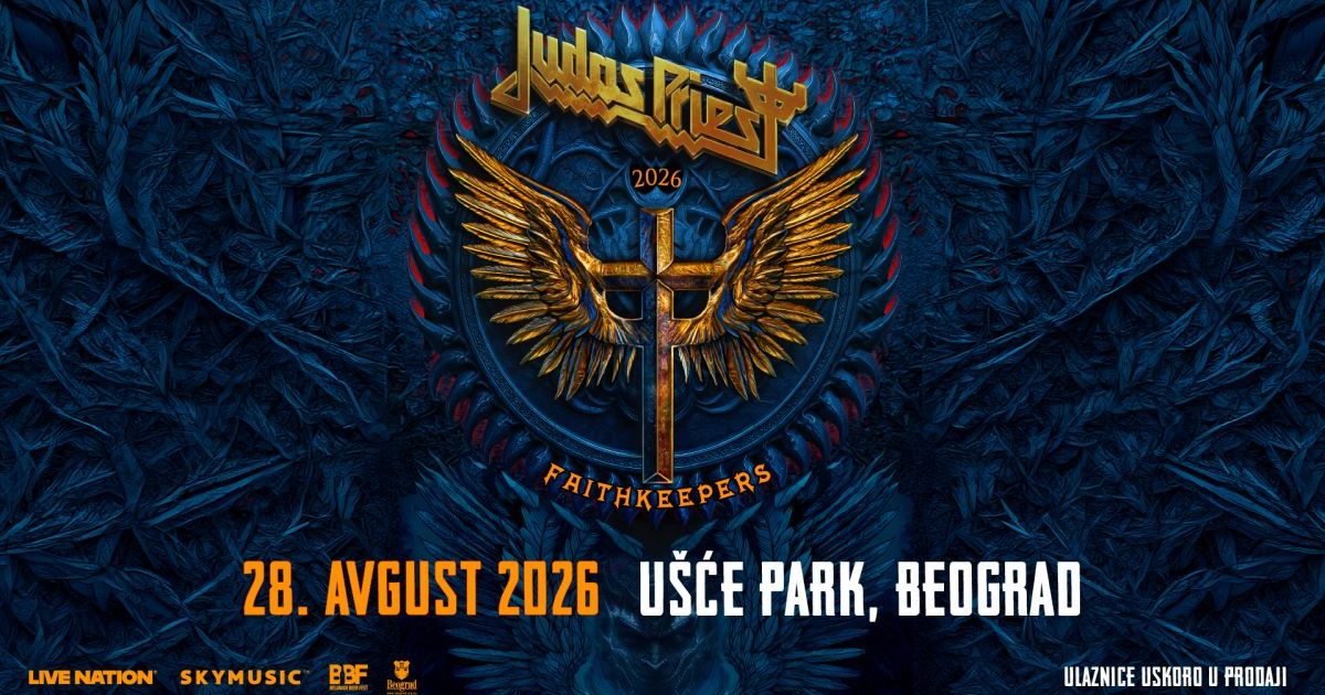 JUDAS PRIEST AUGUST 28 AT USCE: "Gods of Metal" Arrive in Belgrade to Give Serbia a Lesson It's Waited Decades For