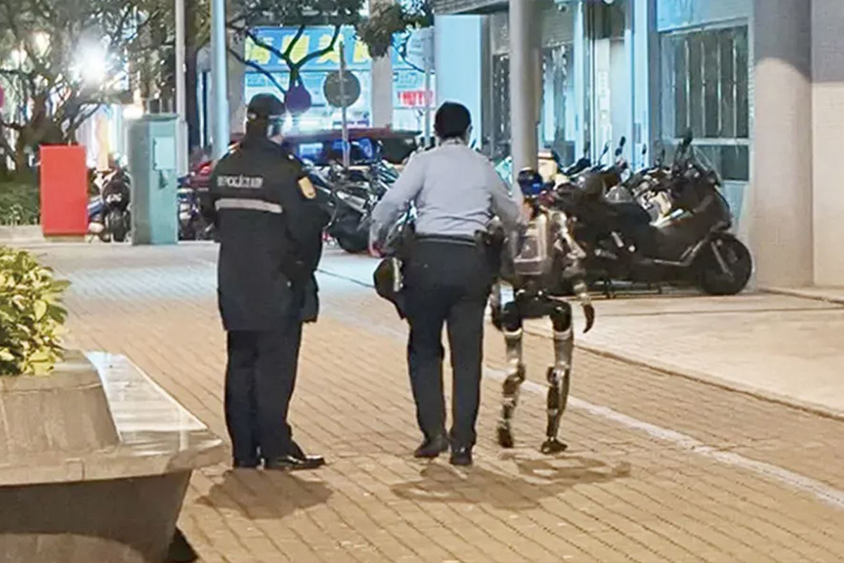 Policija "privela" robota jer je uznemiravao staricu na ulici usred noći