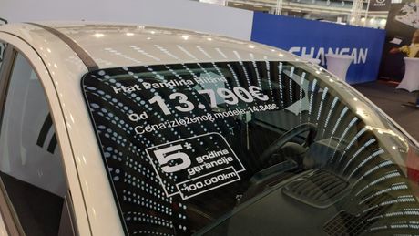 Sajam automobila Beograd najskuplji i najjeftiniji Fiat Pandina