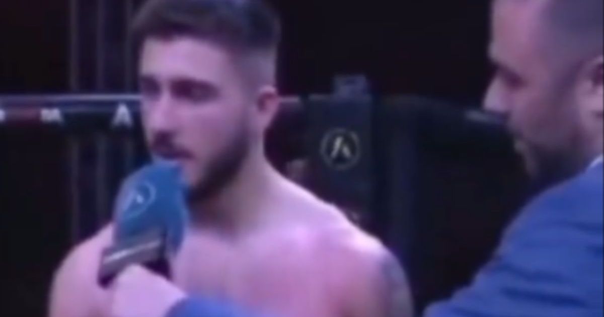 Cover image for MMA fighter from Bosnia and Herzegovina defeated a Serbian, the audience booed him, and then he took the microphone and caused a scandal!
