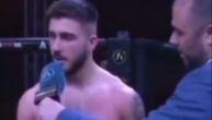 MMA borac iz BiH pobedio Srbina, publika mu zviždala, a onda je uzeo mikrofon i napravio skandal!