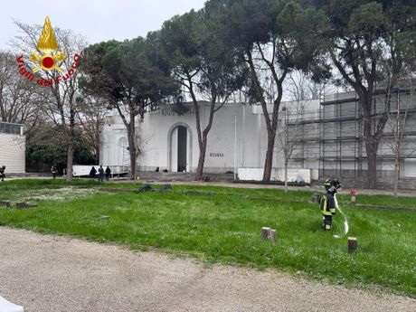 Venice Biennale pozar