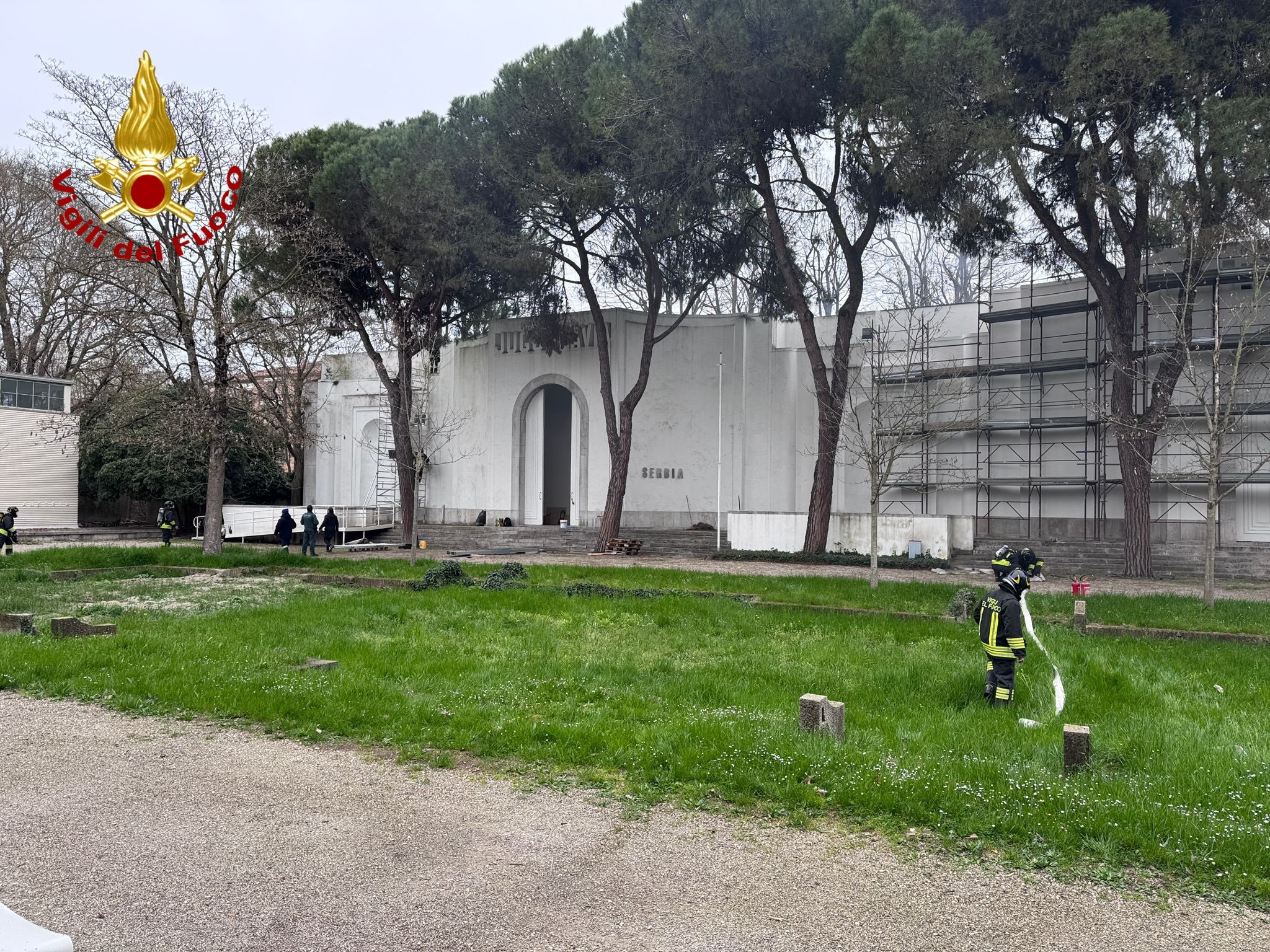 Ministry reveals what caused fire at Serbia's Venice Biennale pavilion