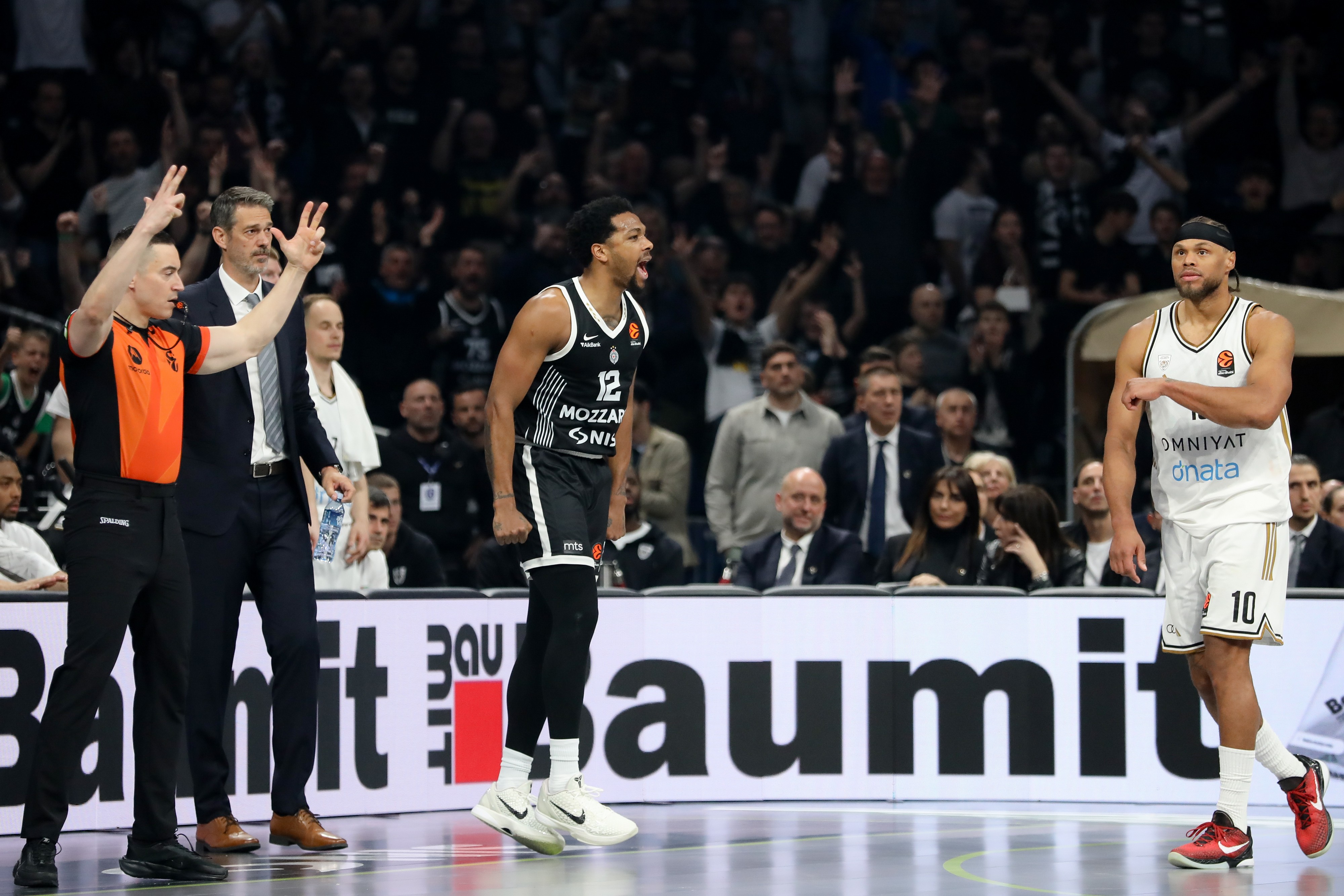 Sterling Braun MVP runde u Evroligi, košarkaš Partizana je baš "pokidao"