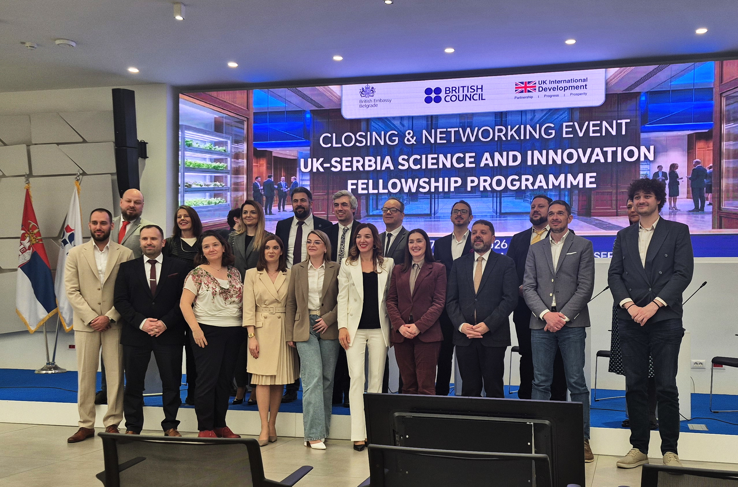 Od ideje do konkretnih rezultata: Prvi stipendijski program za nauku i inovacije između Srbije i Britanije