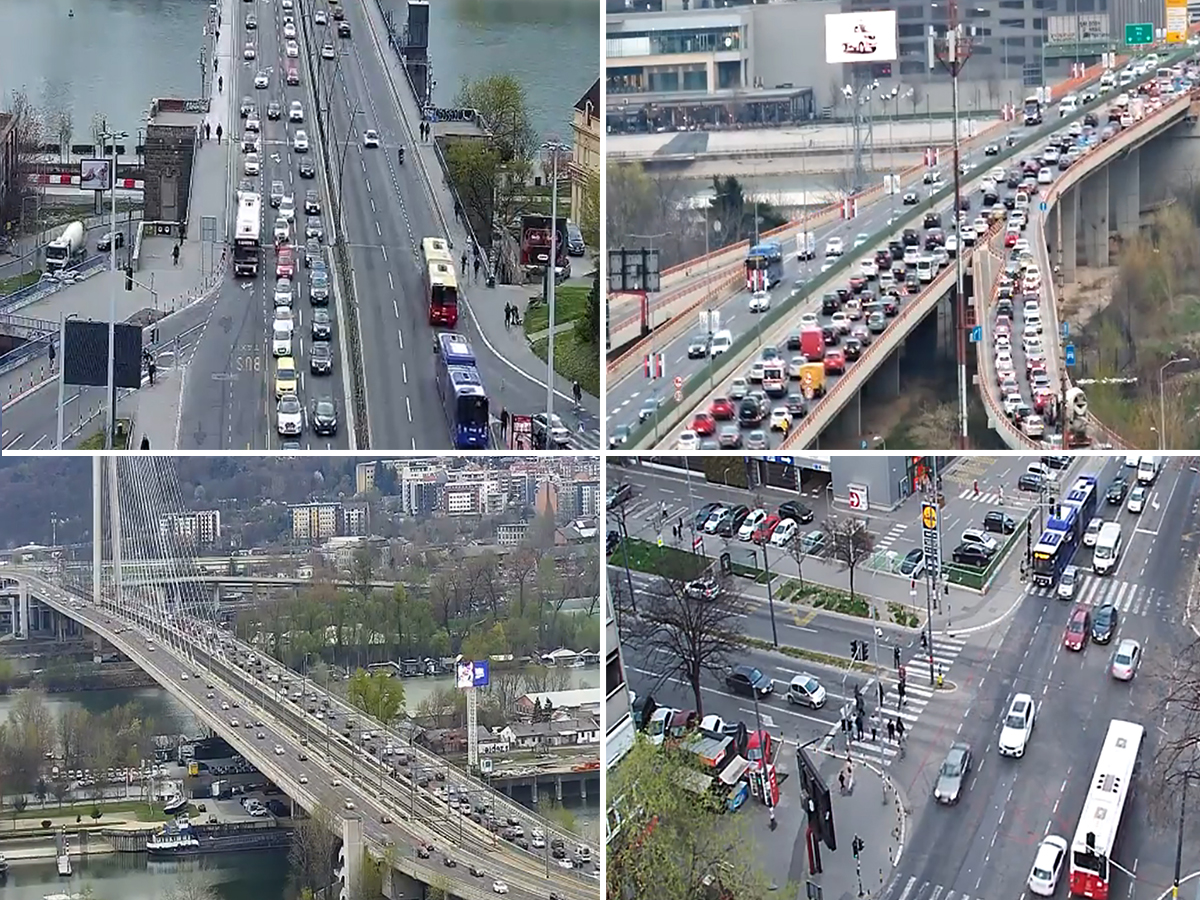 Kolaps u Beogradu: Formirane kolone vozila, saobraćaj mili na ovim deonicama, biće vam neophodni čelični živci