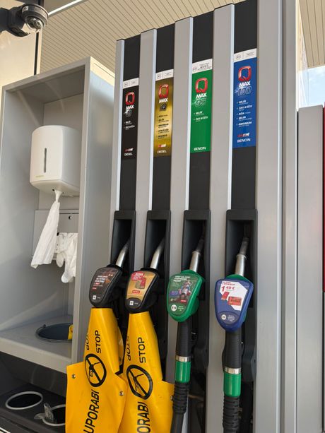 Slovenija pumpe benzin