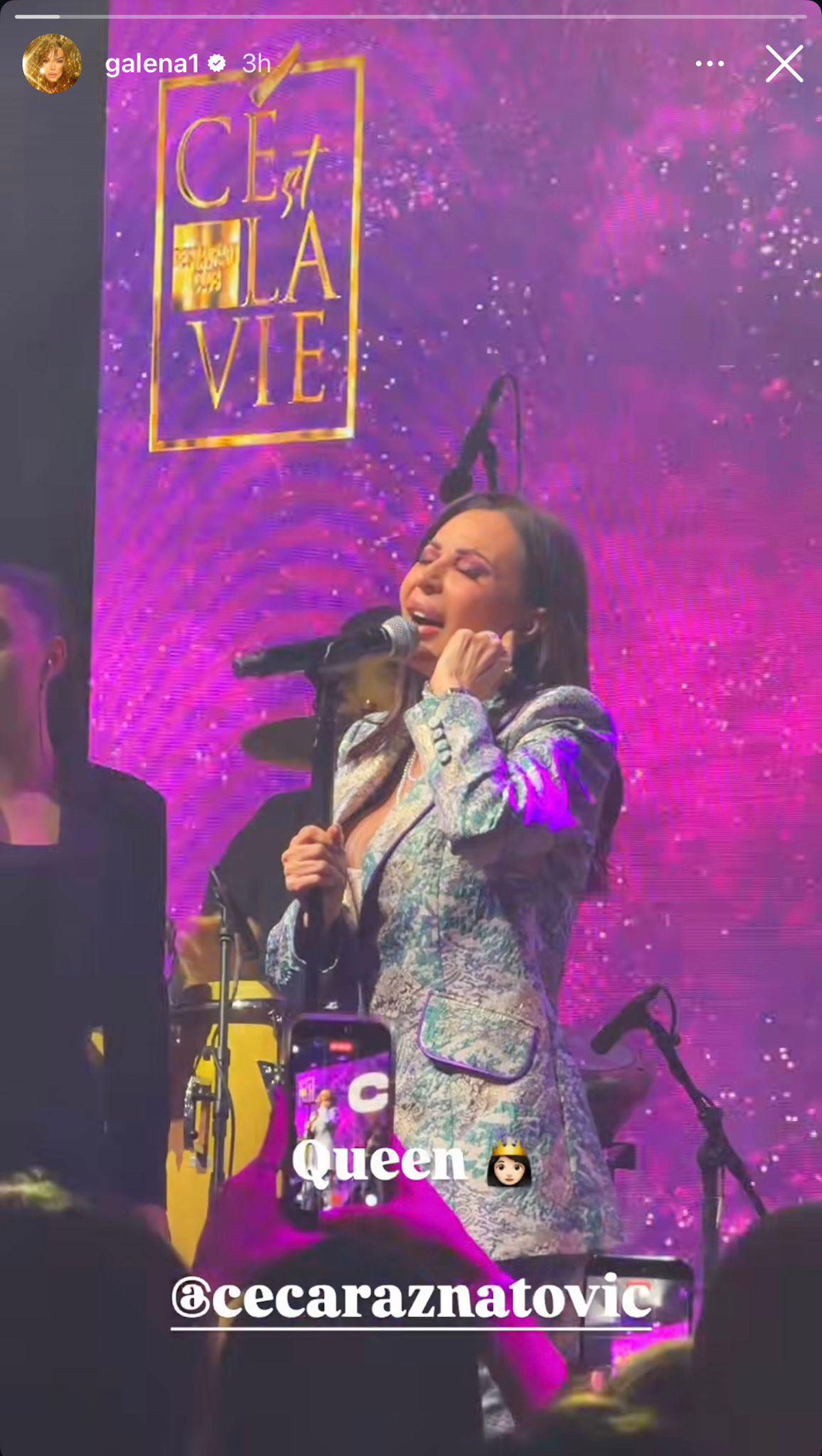 Dve najveće bugarske zvezde ludovale na Cecinom nastupu u Sofiji: Galena oduševljena, obratila se jednom rečju