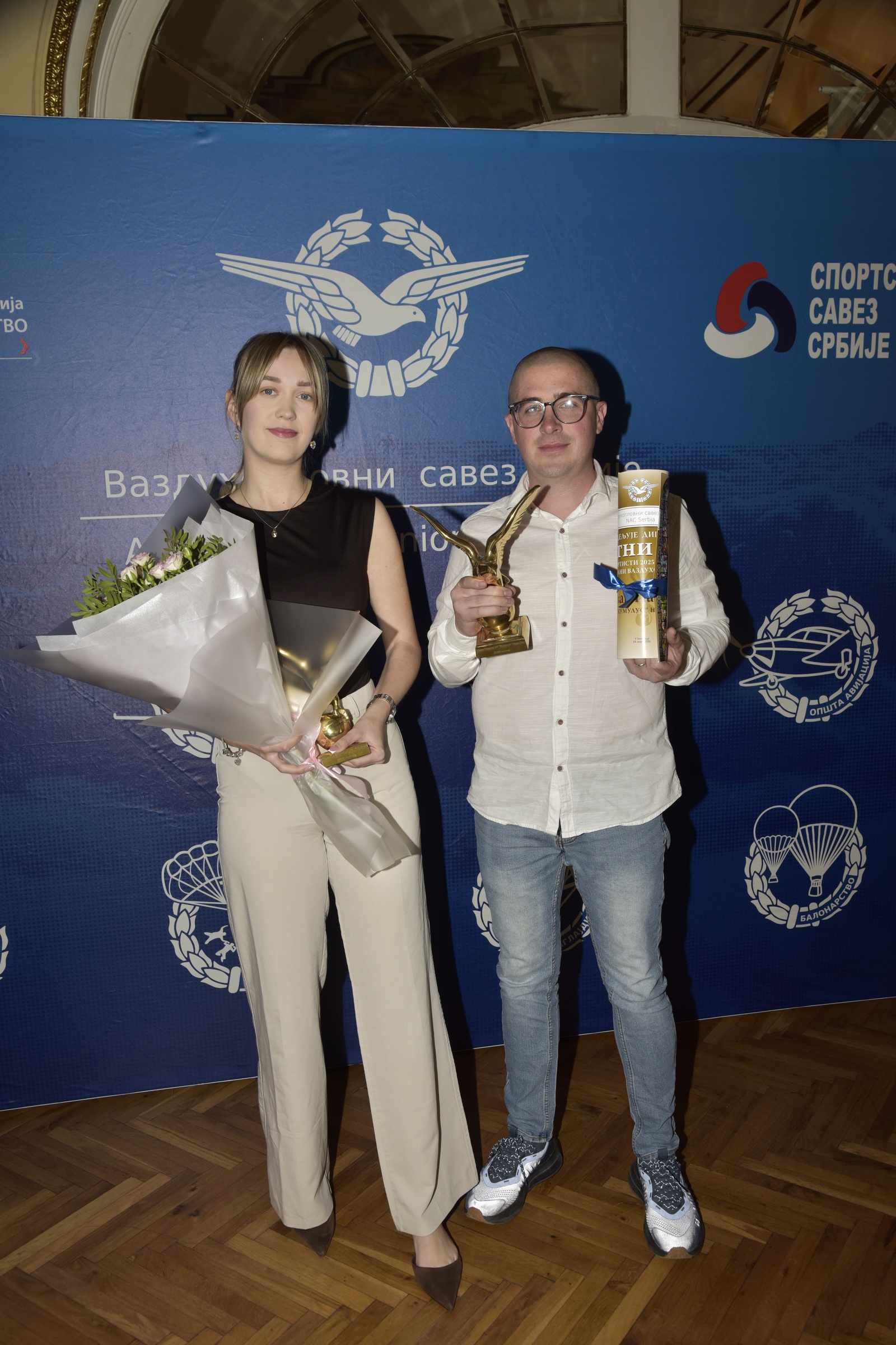 FOTO I VIDEO REPORTAŽA Zlatni Orao 2025: Najbolji u vazduhoplovnom sportu Srbije