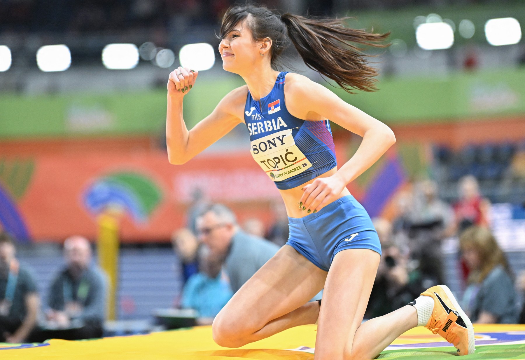 Istorijski momenat! Ovako je Angelina Topić drugim skokom Srbije ikada osvojila srebrnu medalju na SP