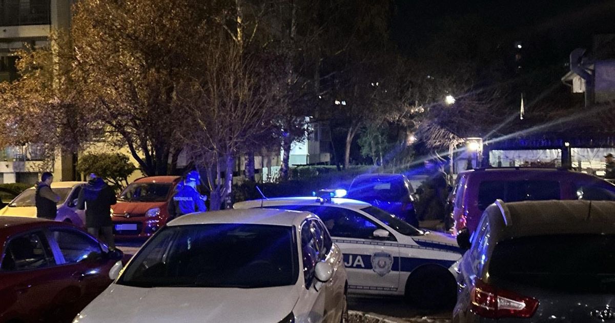 First footage from the scene of the shooting in Zemun: Police are searching the area around the restaurant